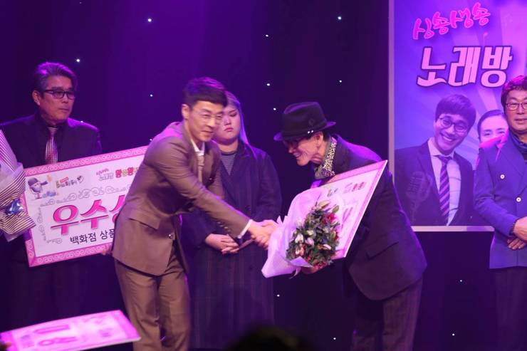 최우수상 모습입니다 