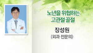 노년을 위협하는 고관절 골절 장성원 정형외과전문의
